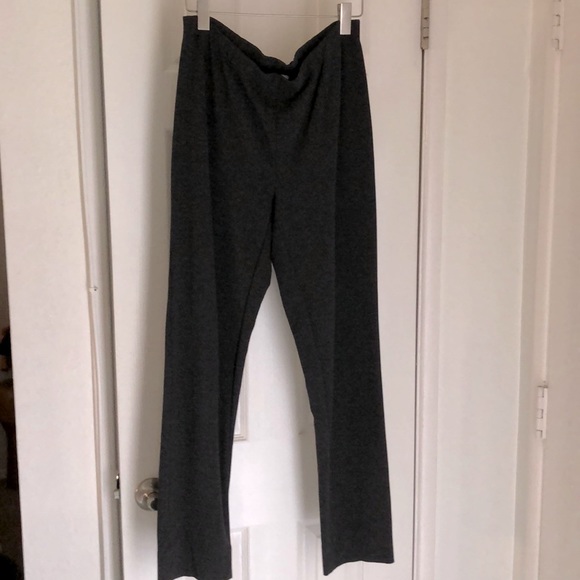 J.Jill Ponte Slim leg charcoal Gray pantsSize Sml - Picture 2 of 9